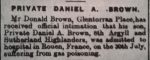 Lance Corporal Daniel Brown