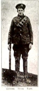 GUNNER HUGH KANE
