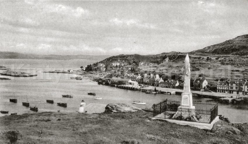 Watermarked - Tarbert and War Memorial c1927