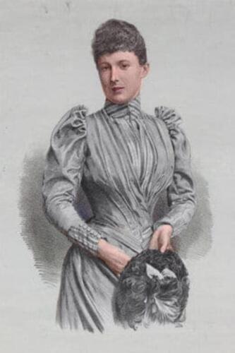 Colourised image of Lady Ileene Hastings